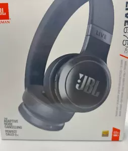 JBL Live 675NC Wireless True Adaptive Noise-Cancelling On-Ear Headphones, Black - Picture 1 of 5