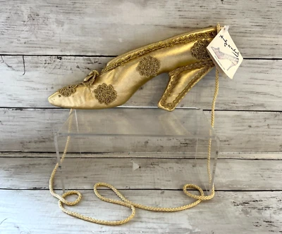 Andy Warhol Vintage Avant Garde Gold Babs Shoe Handbag - Image 1 of 4