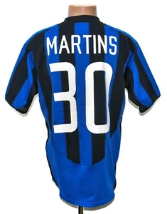CAMISETA DE FUTBOL LOCAL INTER MILAN 2003/2004 NIKE M #30 MARTINS - Imagen 1 de 6