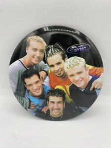 Vintage 1998 NSYNC Boy Band Large 6" Button Pin Pinback w/ Built-in Stand - Bild 1 von 3