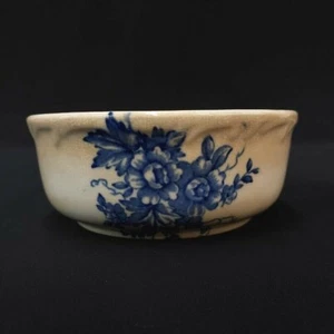 Ciotola Cobalt Flow Blu Crema Maddocks Lamberton Works Royal Porcellana StoviglieOld - Foto 1 di 8