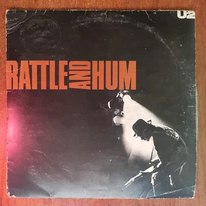 U2 ‎– Rattle And Hum [1988] Vinyl 2xLP Blues Rock Pop Rock Island Records Rare - Picture 1 of 6