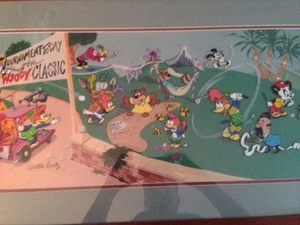 Pájaro carpintero leñoso firmado por Walter Lantz Golf o Rama - Imagen 1 de 7