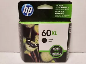 Cartuccia di inchiostro nero HP 60XL originale sigillata - SCADUTA 05/2017 - Foto 1 di 2