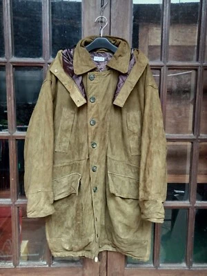 Vintage PAUL SMITH Leather Velvet Sheepskin Coat Jacket Mens Medium - Image 1 of 4