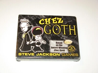 Juego de cartas Chez Goth *completo* Steve Jackson Games Chez Geek Foto 1 de 3
