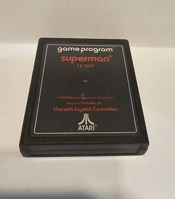Superman CX-2631 (Atari 2600, 1979)  - Image 1 of 2