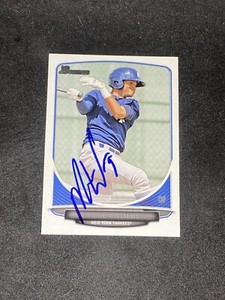 Mason Williams 2013 Bowman Top Prospects #TP3 New York Yankees Auto Signed Card