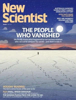 New Scientist Weekly Magazine Issue 3550 Jul 5, 2025/THE PEOPLE WHO VANISH - Image 1 of 3