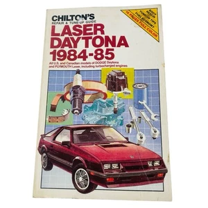 Chilton 7563 Repair Manual Dodge Daytona Plymouth Laser 1984-1985 - Picture 1 of 4