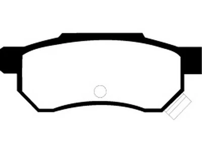 Juego de pastillas de freno traseras para Honda Prelude 1985-1991 EBC 97294TGRN 1986 1987 1988 1989 Foto 1 de 4