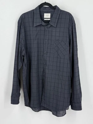 Camisa Billy Reid Mezcla de Algodón Kirby Calce Ajustado Abotonada-Talla XXL-NUEVA CON ETIQUETAS Foto 1 de 4