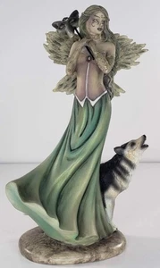 THE FAIRY SITE LIMITED EDITION FAIRY FIGURINE "WINTER WOODS" JG50184 # XXX/2400 - Picture 1 of 11