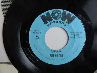 RON HOLDEN Can You Talk / I Need Ya US  Now 1973 Funk Excellent - Bild 1 von 2