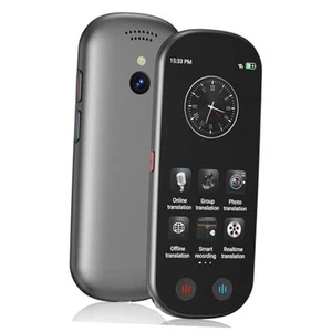 Traducteur de Langue en 138 Langues Instantané Pas besoin de WiFi, Portable - Photo 1/8