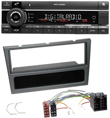 Kienzle Bluetooth MP3 USB DAB Autoradio für Opel Corsa C Meriva Signum Vectra C - Bild 1 von 4