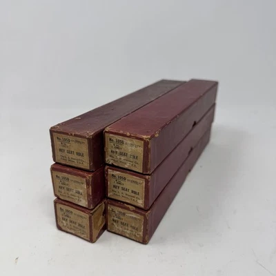 NOS Starrett No. 105D Key Seat Rule 9" Length With No. 400 Rule Machinist Tool - Image 1 of 4