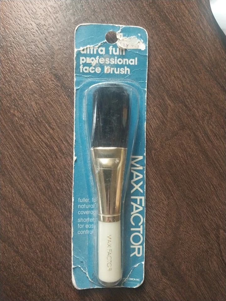 Vtg 80s Max Factor Professional Face Brush Nip  - Image 1 of 2