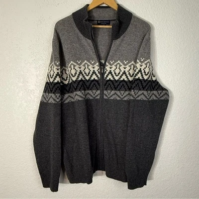 Brooks Brothers Italian Yarn 80% Merino Wool Full Zip Cardigan Office Career - Image 1 of 4