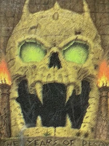 1989 OVERKILL YEARS OF DECAY THRASH METAL CASSETTE - Imagen 1 de 6