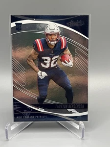 2025 Panini Absolute Treveyon Henderson #188 RC New England Patriots - Picture 1 of 2