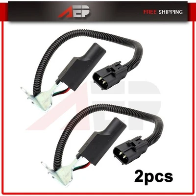 Fits Dodge Ram 3500 Van 5.9L 1997 -2003 Crankshaft Position Sensor Set of 2 - Image 1 of 4