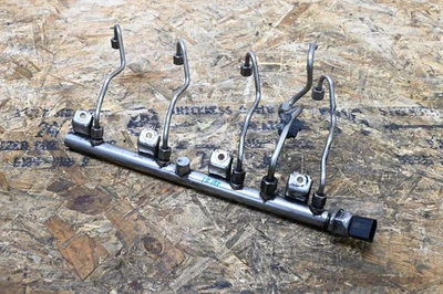 Conjunto de riel de combustible inyector motor BMW F01 F06 F10 F12 X5 X6 N63 2009-2014 FABRICANTE DE EQUIPOS ORIGINALES Foto 1 de 4