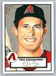 2018 Topp Gallery Heritage Insert Set #H-17 Paul Goldschmidt Arizona Diamondback - Picture 1 of 2