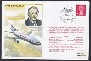 Cubierta de vuelo FCV0134, Reino Unido, Laker Airways (LKR), Londres - Nueva York - Imagen 1 de 2
