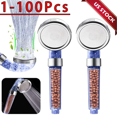 Filtered Shower Head with Handheld,3 Spray Modes High Pressure Water Saving Lot - Image 1 of 4