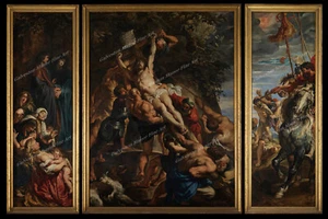 The Raising of the cross by Rubens Giclee Art Print Paper or Canvas - Picture 1 of 1