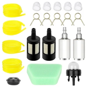 Universal Benzinfilter Kit Kraftstoffschlauch PU Benzinschlauch für Motorsense - Bild 1 von 24