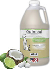 Oatmeal Pet Shampoo for Dogs Dry Skin Itch Relief Coconut Lime 64 Oz