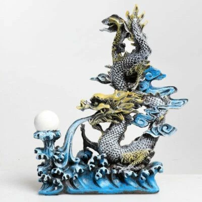 7,28-дюймовый аквариум аквариум ландшафтный дизайн имитация дракон украшения - Изображение 1 из 4