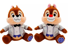 Disney Parks Chip 'n Dale Disney100 Celebration Small Soft Toy Set New With Tag