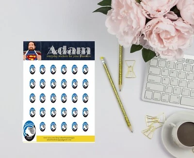Atalanta International Soccer Planner Stickers - Image 1 of 2
