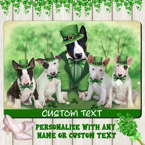 Bull Terrier Dog Floor Mat Personalize Anti-Slip Pet Door Mat Indoor Outdoor NWT - Picture 1 of 49