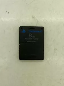 Scheda di memoria nera Sony Playstation 2 PS2 OEM MagicGate 8mb - Foto 1 di 2