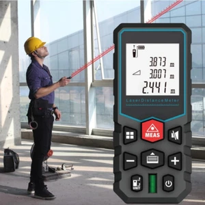 New Laser Rangefinder Meter Range Distance Finder Digital Measuring Tape Good - Picture 1 of 12