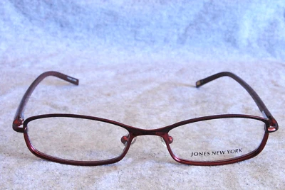 Monturas de gafas Jones New York J435 Borgoña 52-17-135 Foto 1 de 4