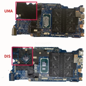 Motherboard For Dell Inspiron 14 5410 19856-1 i5 / i7 11th CPU 012XM5 0CH9H2 - Afbeelding 1 van 2