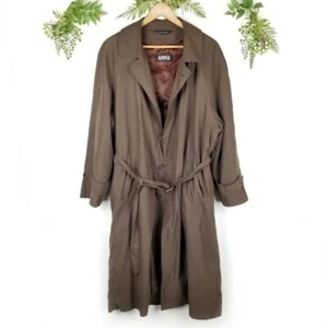 KASPER brauner Herren Trenchcoat komplett gefüttert Gr. 38 《52》 - Bild 1 von 16