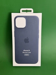 Funda de silicona Apple con MagSafe para iPhone 14 - Azul tormenta - Imagen 1 de 1