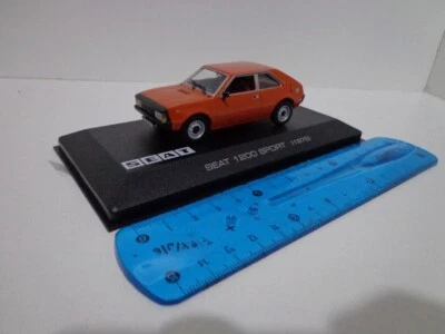 Seat 1200 sport 1975 1/43 ixo altaya - Image 1 of 4