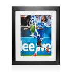 Framed Didier Drogba Signed Chelsea Photo: Champions League Winner Autograph
