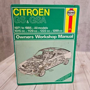 CITROEN GS 1971 TO 1979 HAYNES OWNERS WORKSHOP MANUAL No. 290 - Picture 1 of 4