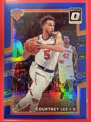 2017–18 Panini Donruss Кортни Ли синяя призма /49 No100 баскетбольные ники - Изображение 1 из 3