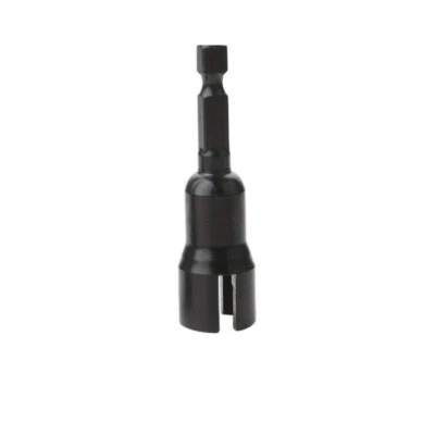 SD FIXINGS Black Chrome Vanadium Steel Wing Nut Driver, 1/4 Hex Shank For Panel Nuts,Screws