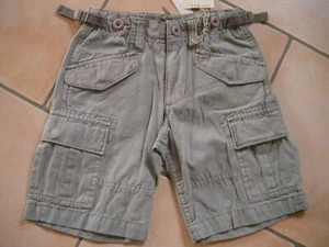 (C689) Coole Bellerose Boys Bermuda Hose Cargohose mit Logo Druck gr.104 - Bild 1 von 3