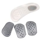 Silver Gray Arch Cushion Removable Flat Foot Insoles  Foot